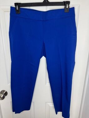EUC Apt. 9 Royal Blue Straight-Leg Ponte Capris